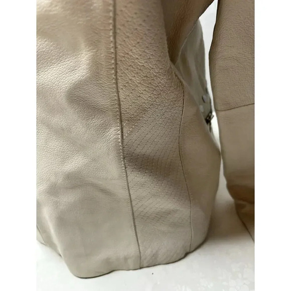 Pamela McCoy Women Medium Genuine Leather Jacket Studded See Pics - Picture 5 of 11